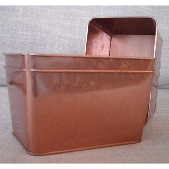 Lot of 3 NEW Copper Metal Pails Art Craft Home Décor Multi-Purpose 5" x 3" x 3" - Picture 4 of 11